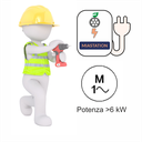 Posa in Opera WallBox Monofase  (esclusa WallBox)